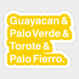 Puros Nativos Sticker